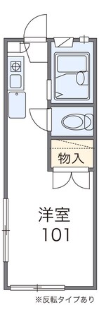 レオパレスプラージュの物件間取画像